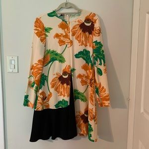 NWT Stella McCartney long sleeve floral dress